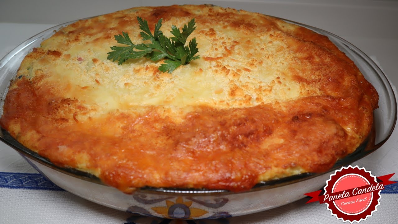 Suflé de Bacalao o Pescado🐟💙 Receta Portuguesa 💚💖 Fácil, SÚPER SUAVE, ESPONJOSITO Y DIVINO!!! 😋✅💯🔝