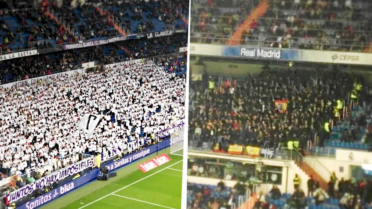 Duel of the Fans: Grada Fans RMCF vs Ultras Sur in Estadio Santiago Bernabéu