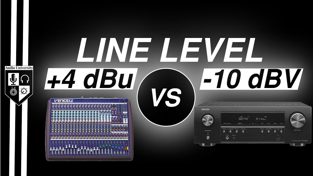 CONSUMER vs PROFESSIONAL AUDIO LEVEL: What's the Difference?