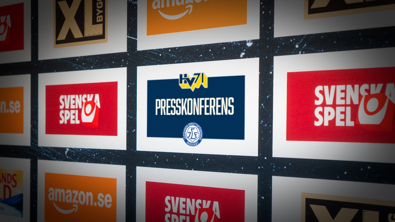 Presskonferens HV71–Leksands IF Kvalmatch 1:7