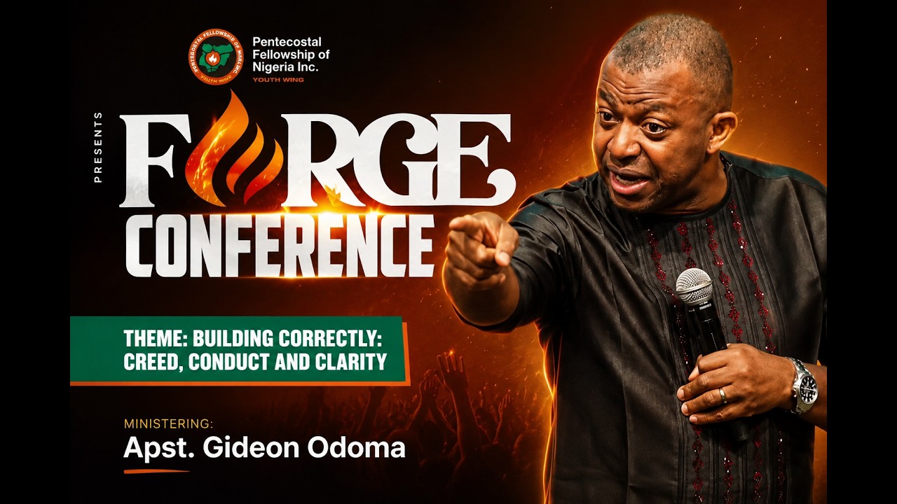 APOSTLE GIDEON ODOMA AT PFN YOUTH CONFERENCE: CREEDS AND FOUNDATIONS