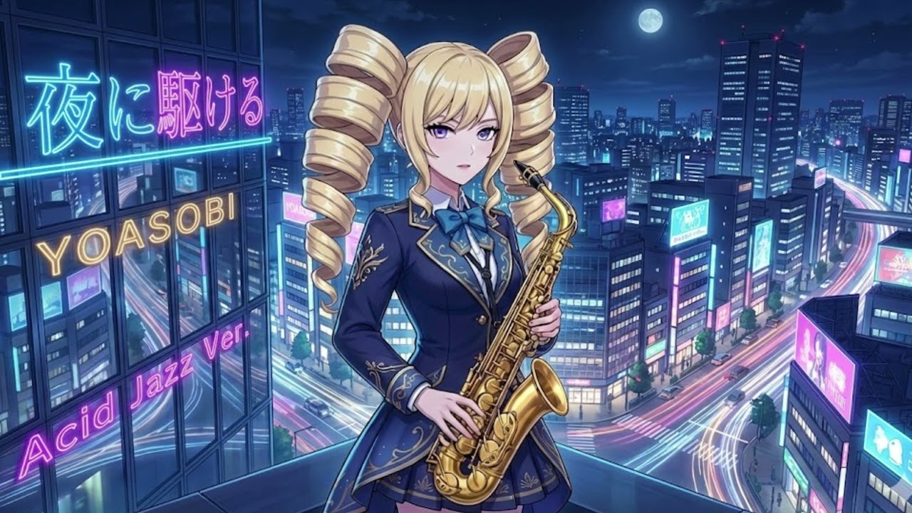 【吹奏楽】夜に駆ける / YOASOBI【Acid Jazz Arrangement】