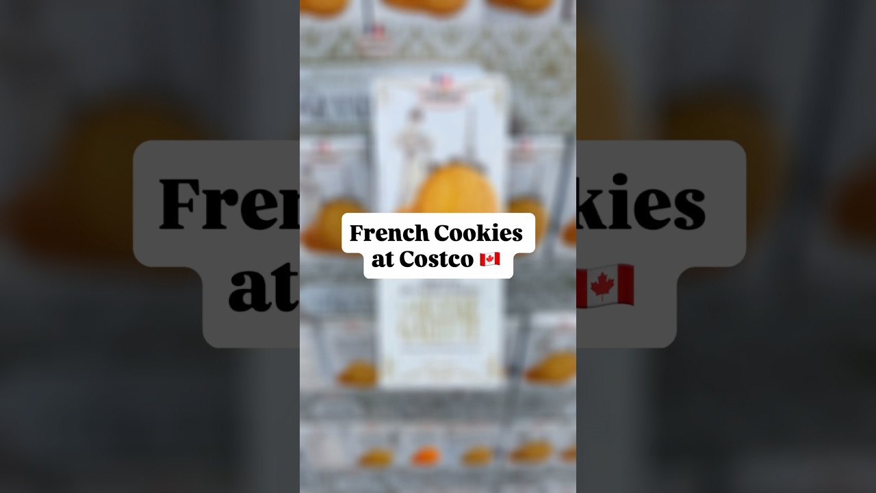 St Michel LA GRANDE GALETTE FRENCH BUTTER COOKIES at Costco 🇨🇦
