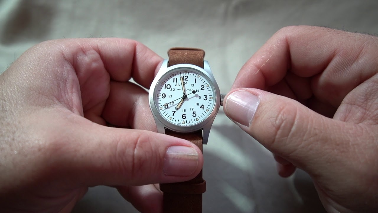 Hamilton Khaki Field Mechanical Watch Topper Exclusive in USA Detailed Review and Walkthrough