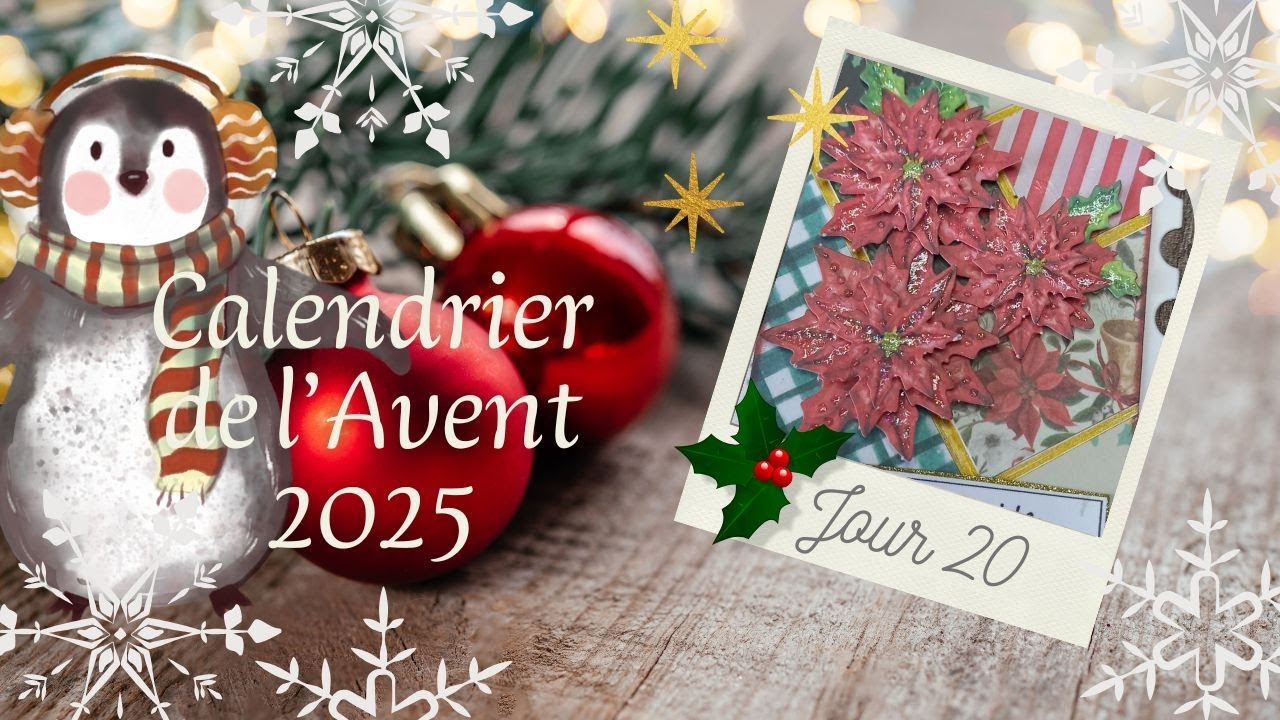 Calendrier de l'avent Jour 20 🎄🎅 Fil rouge de @sophiecrea #filrougesophiecréa 