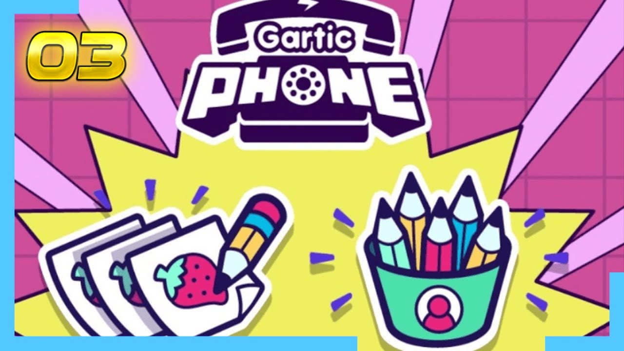 TESTAMOS MUITA COISA NOVA NESSE GARTIC MALUCO!! - Gartic Phone #03