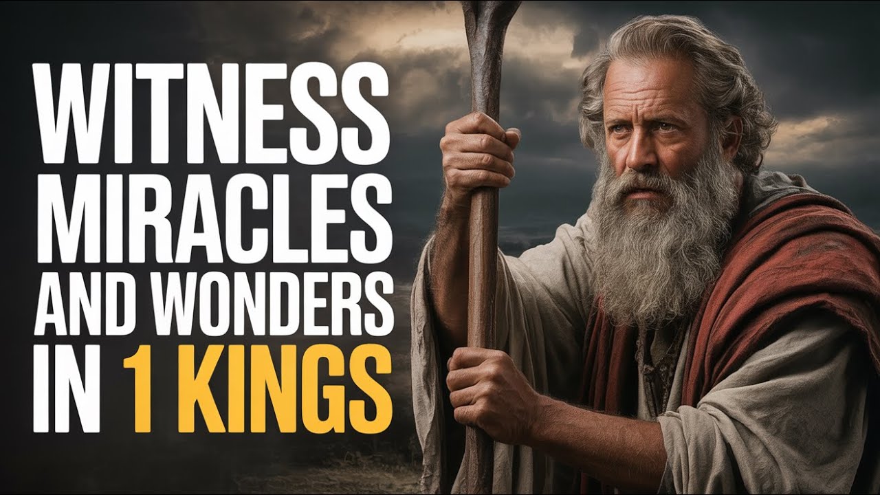 Discover the Incredible Miracles and Divine Transformations in 1 Kings That Will Bless Your Fait...
