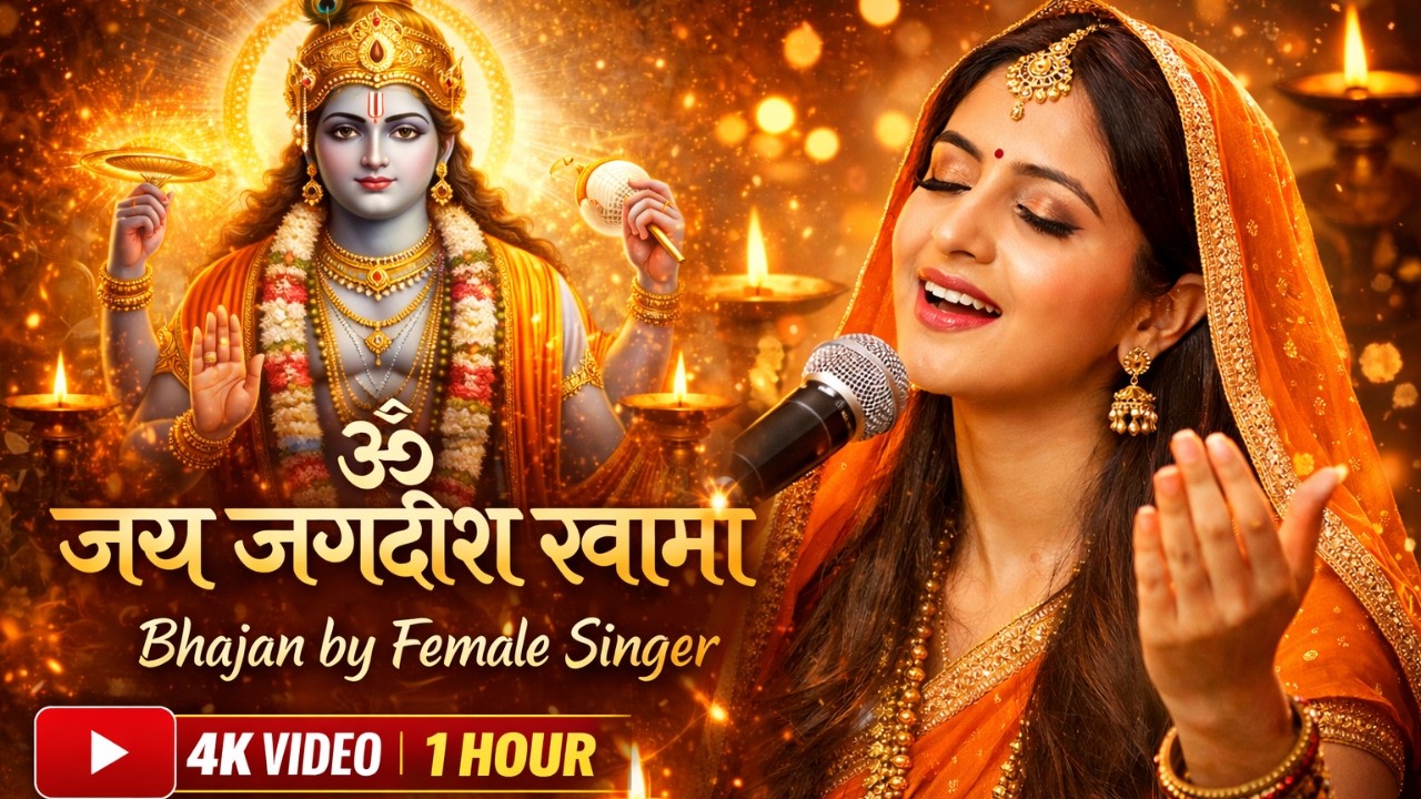 Om Jai Jagdish Hare swami jai Jagdish Hare | Beautiful Female Voice | Most Powerful Aarti 2026