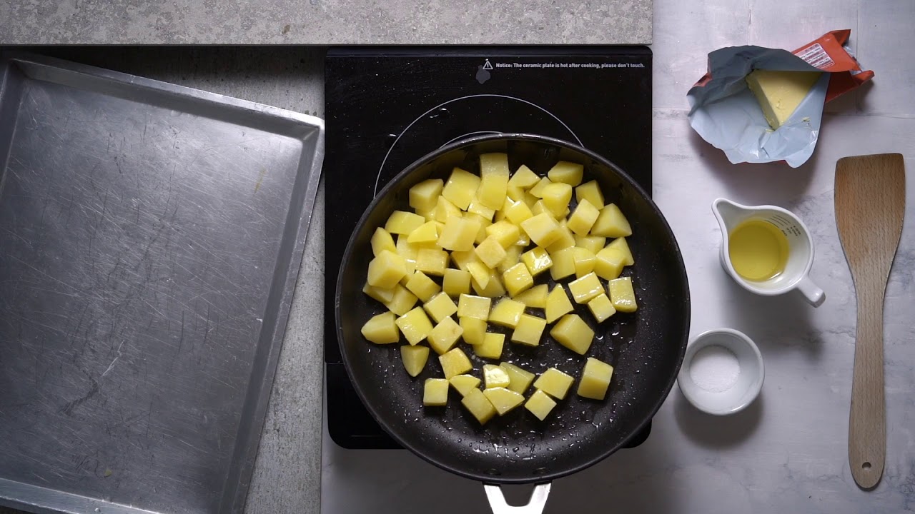 Kartoffeln blanchieren