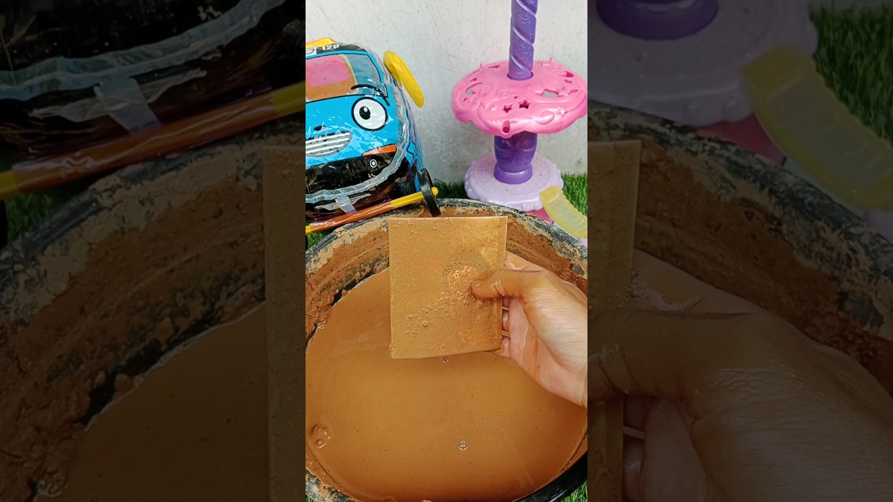 Limpeza de lama estranhamente satisfatória 