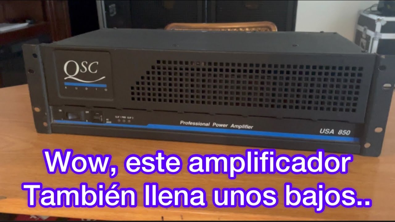no menosprecies este amplificador/ don’t underestimate this amp