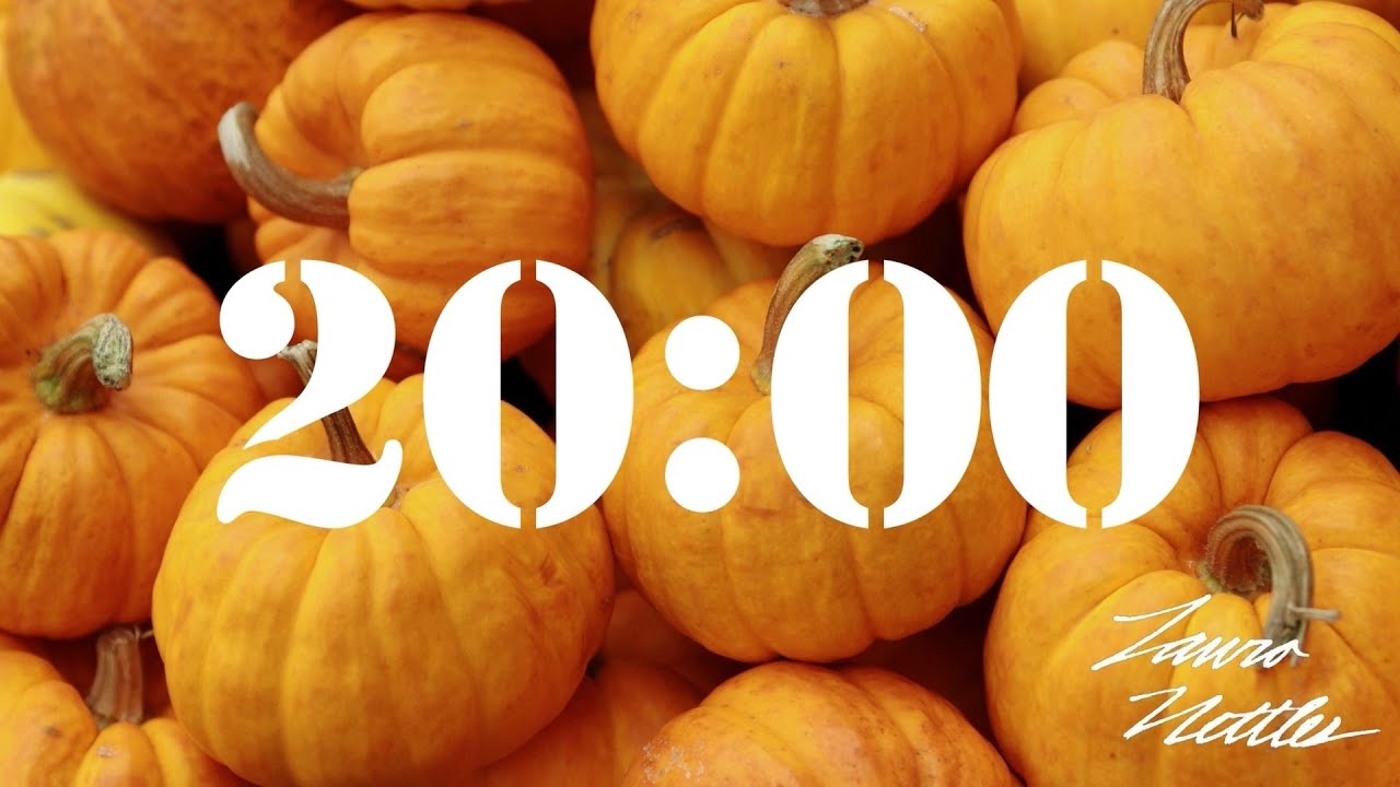 20 Minute Pumpkin Timer