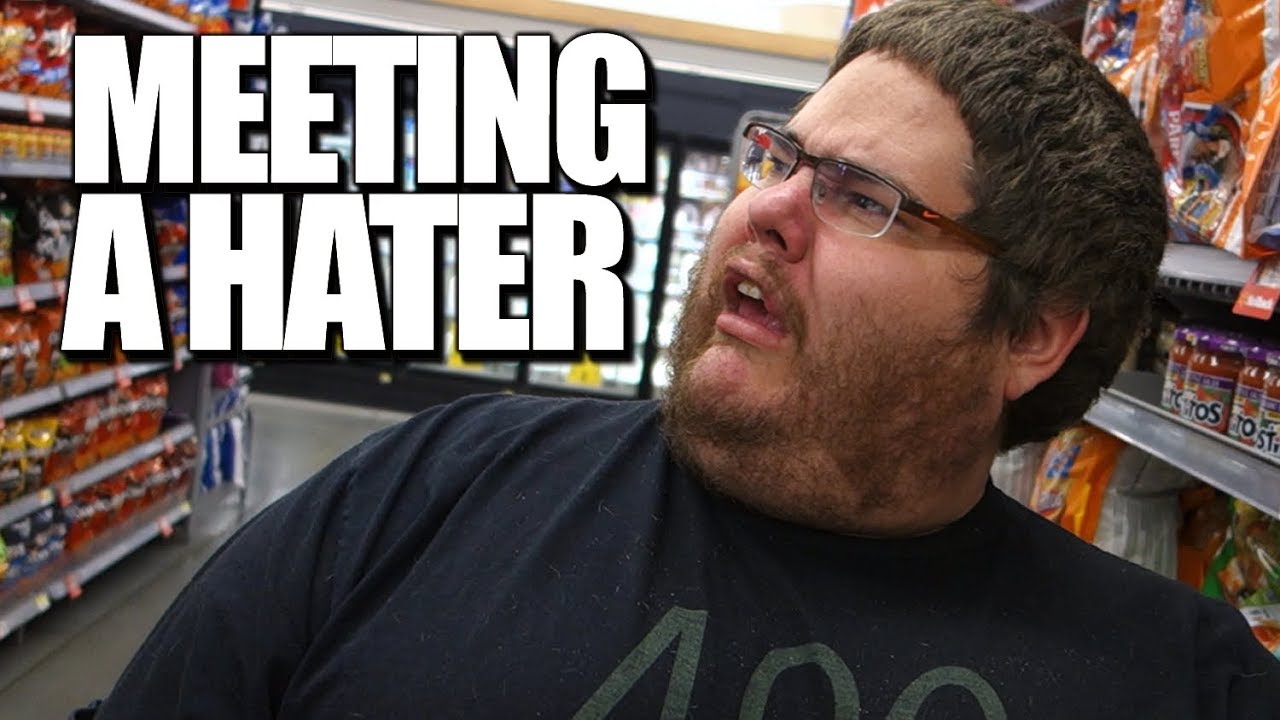 WE MET A HATER IN WALMART!!