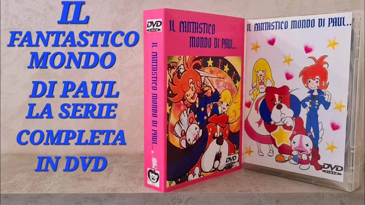 IL FANTASTICO MONDO DI PAUL LA SERIE COMPLETA IN DVD...