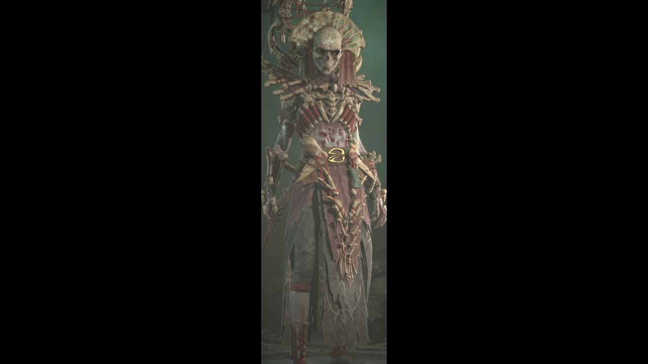 Diablo IV World Boss Ashava dismissed in seconds by Bone Spear Necromancer!
