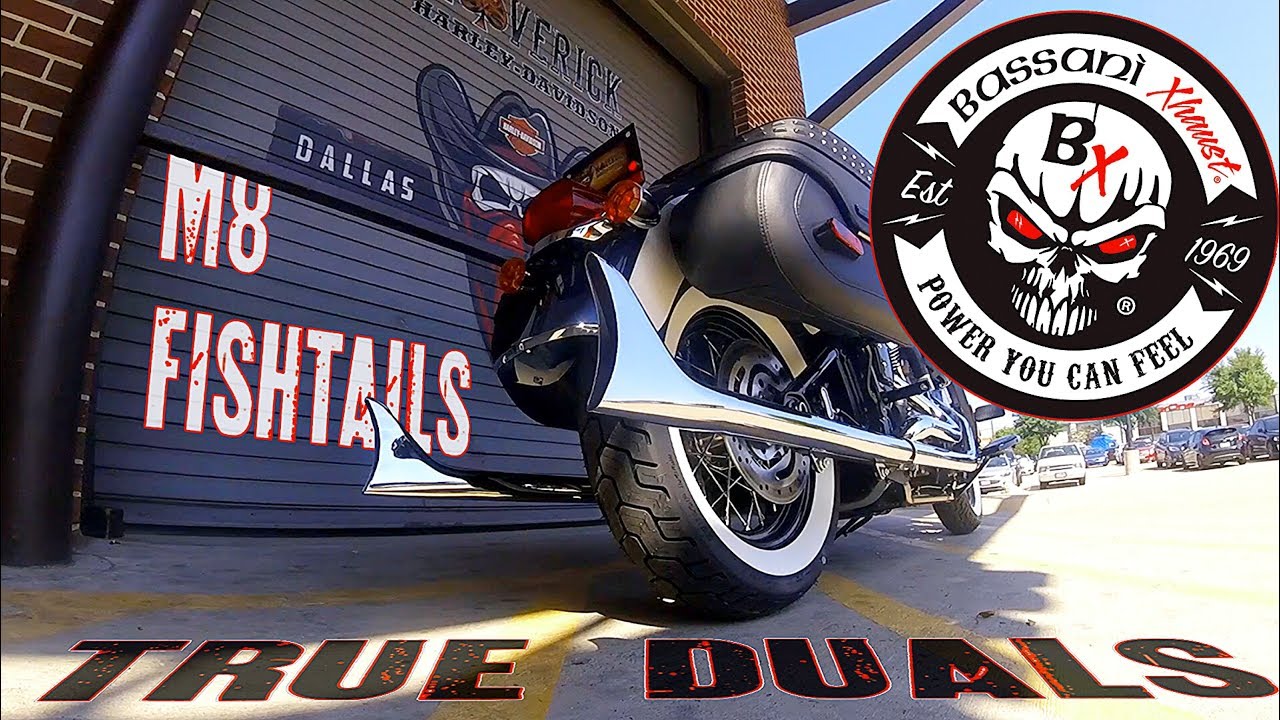 SOFTAIL M8 BASSANI TRUE DUALS REVIEW!