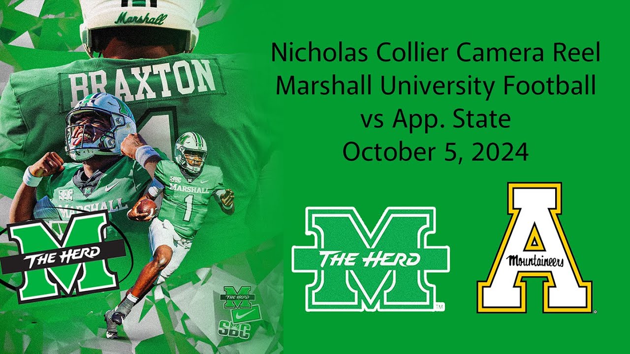 Nicholas Collier Marshall Football Camera Reel