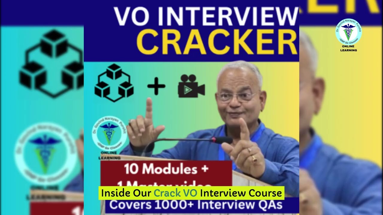Top 5 Vet Officer Interview Questions Explained | Crack VO Interview Fast | GNP Sir