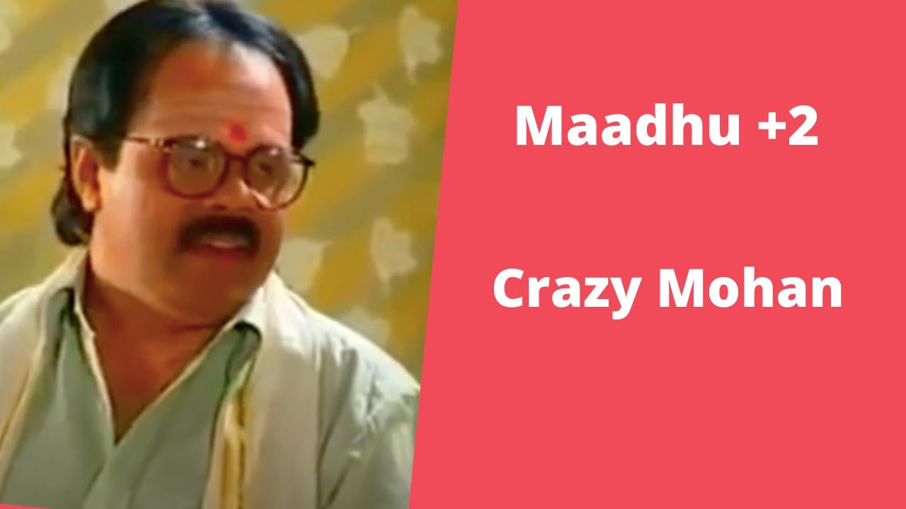 #CrazyMohan l Maadhu +2  Titbits l Humorous Play l  Ace Writer   l Remembering Crazy