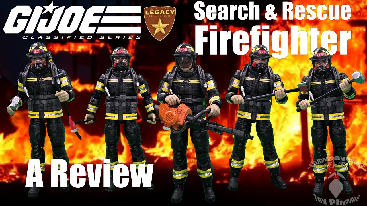 Search and Rescue Firefighter || A G.I. Joe Classified Series Review
