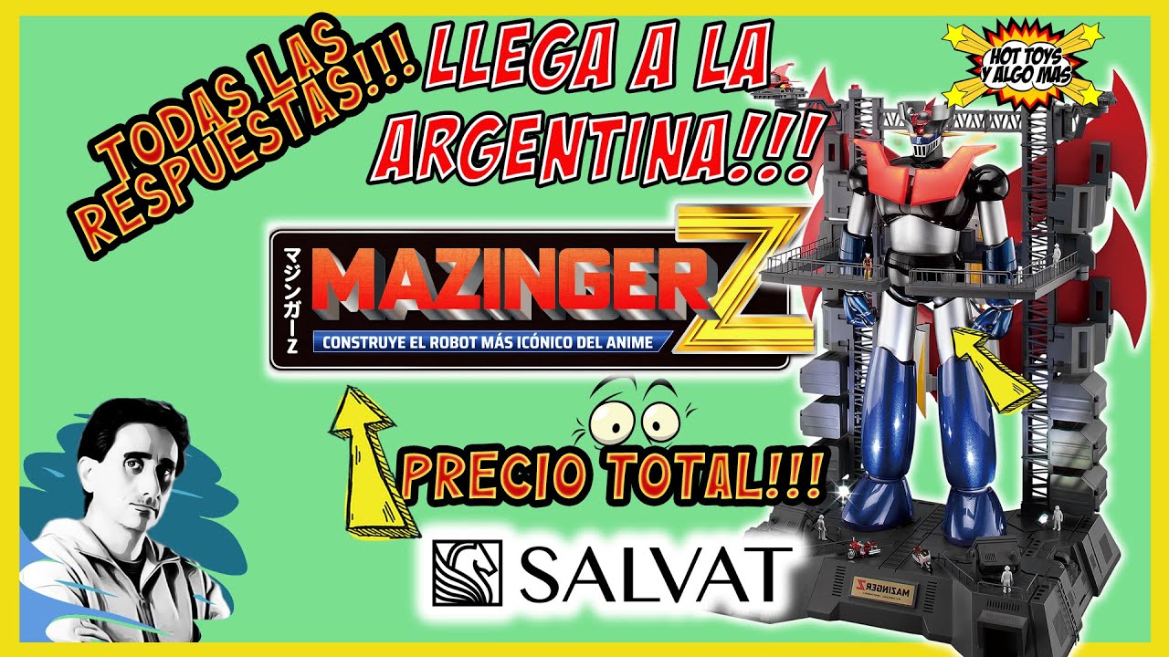 MAZINGER Z Salvat Llegó a la ARGENTINA! Todo lo que tenés que saber! #mazingerz