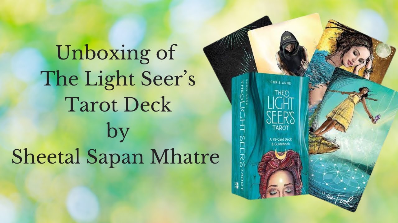 The Light Seer's Tarot | Flip through & mini pick a reading 🔮 Unboxing deck of cards