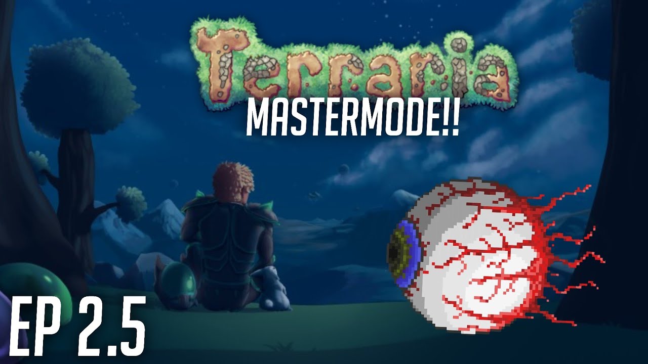 Terraria1.4 MasterMode [มือถือ]​ | บอสตัวเเรกในซีรี่ย์​