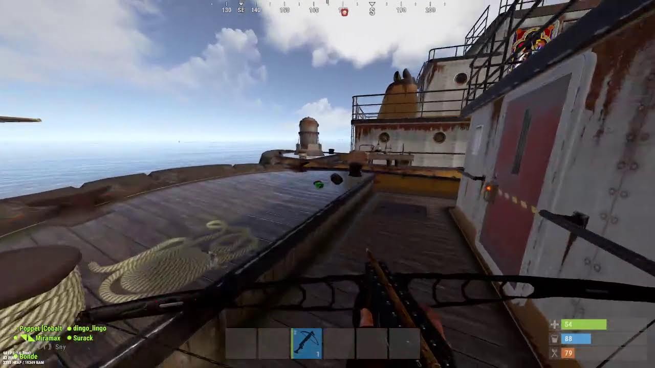 RUST - Making villages and deep sea boats on Cobalt Island 1.5x. Come play!