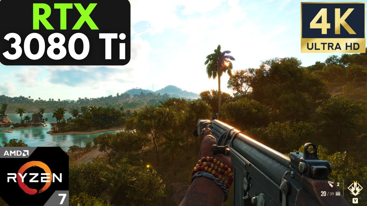 Far Cry 6: RTX 3080 Ti + Ryzen 7 5800X | 4K | Ultra Settings