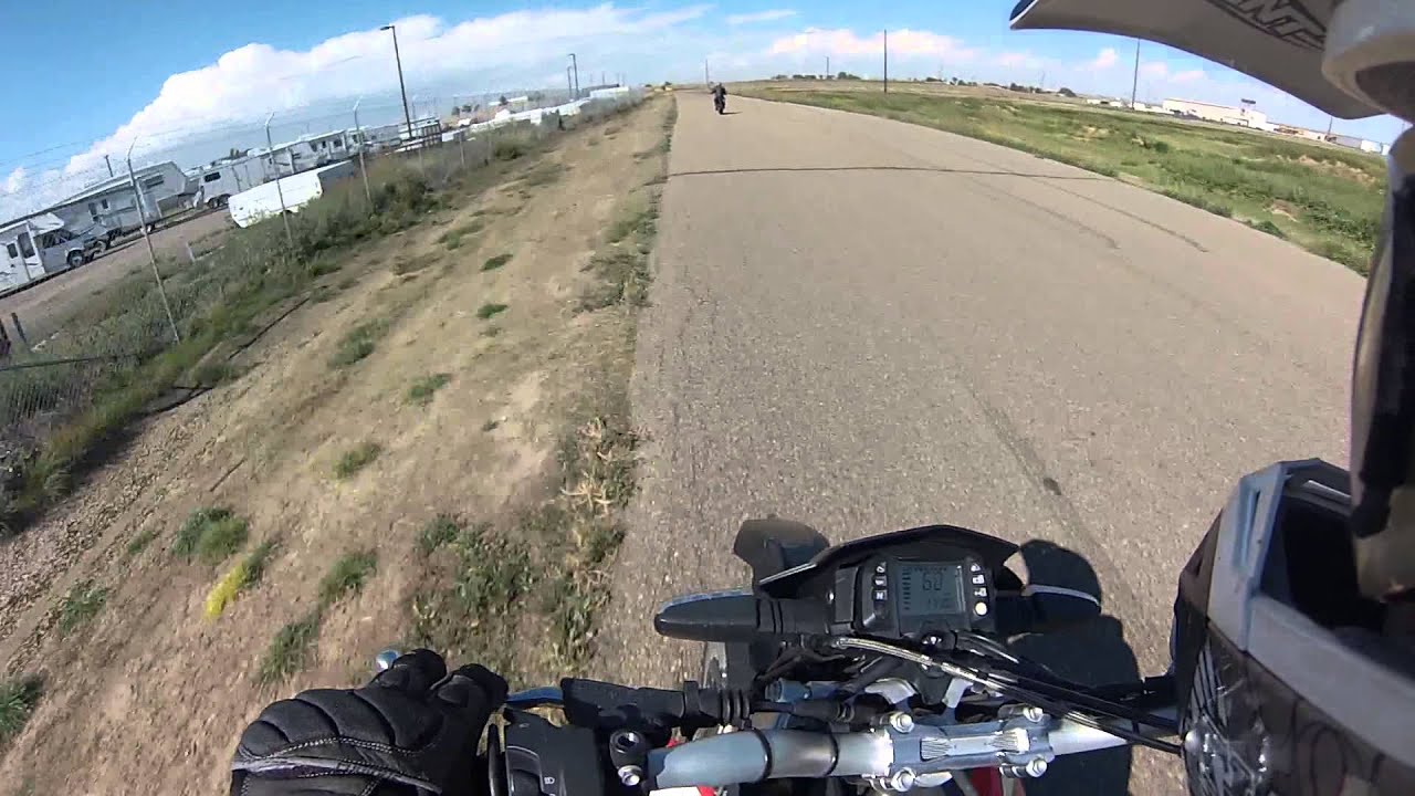 DRZ 400 vs SXV 450 -Totally not fair!