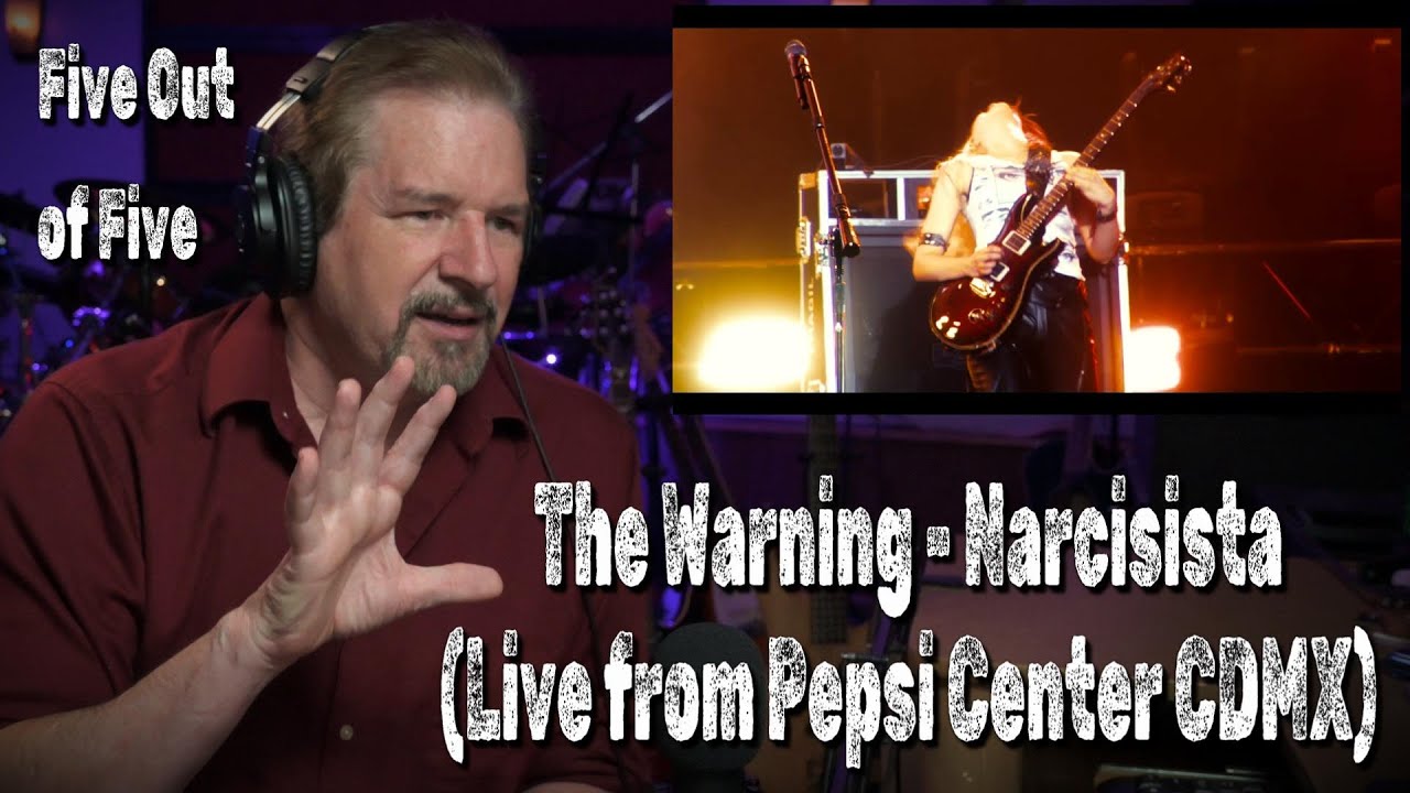Renaissance Man Reaction to The Warning - Narcisista (Pepsi Center CDMX) AWESOME Encore!!