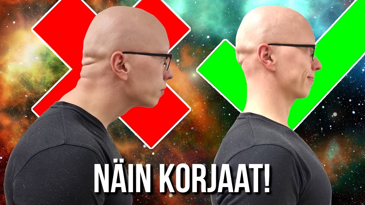 Niska-hartiajumi ja eteentyöntynyt pää: vahvista näitä lihaksia!
