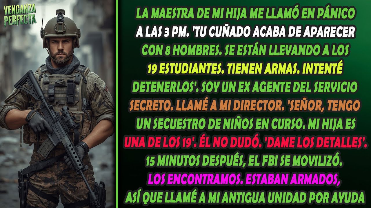 Agente del Servicio Secreto: Cuñado armado se llevó a 19 niños — El FBI se movilizó en 15 minutos.