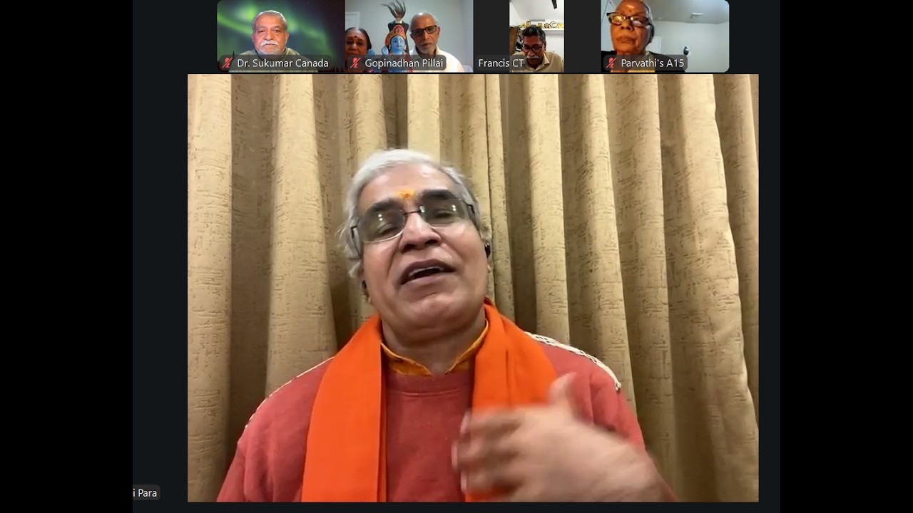 Narayaneeyam  Dashakam 100 with Swami Udit Chaitanyaji's Blessing