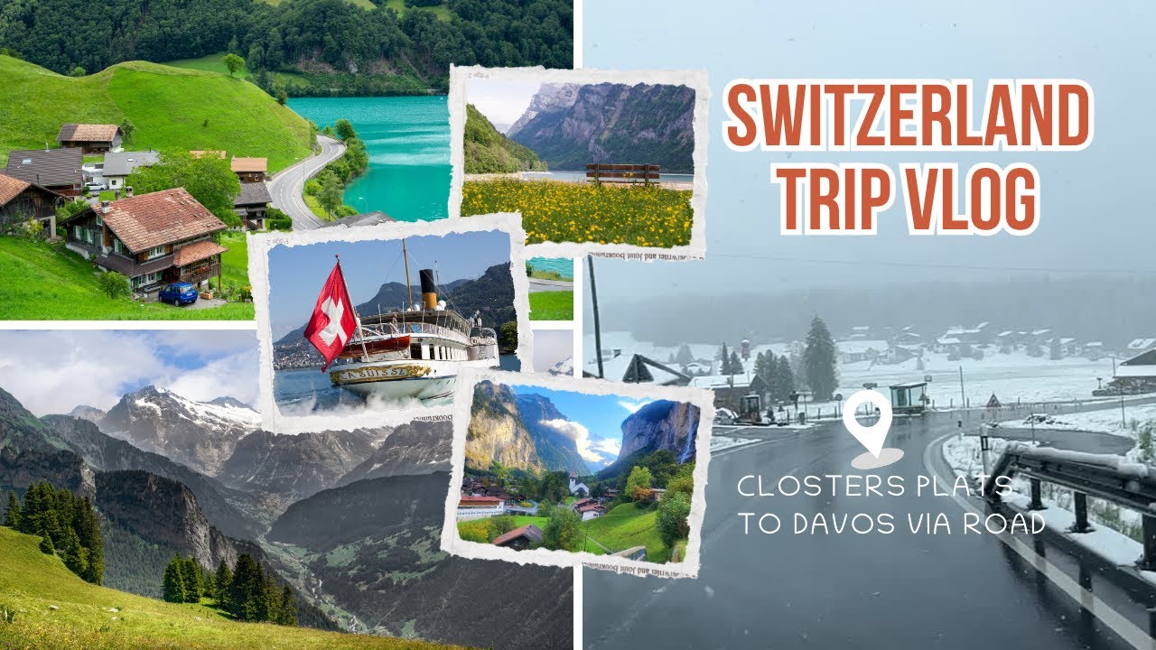Klosters Platz to Davos, Switzerland#switzerland#Davos#Closters#Clostersplatz#Europe#frprincecmi
