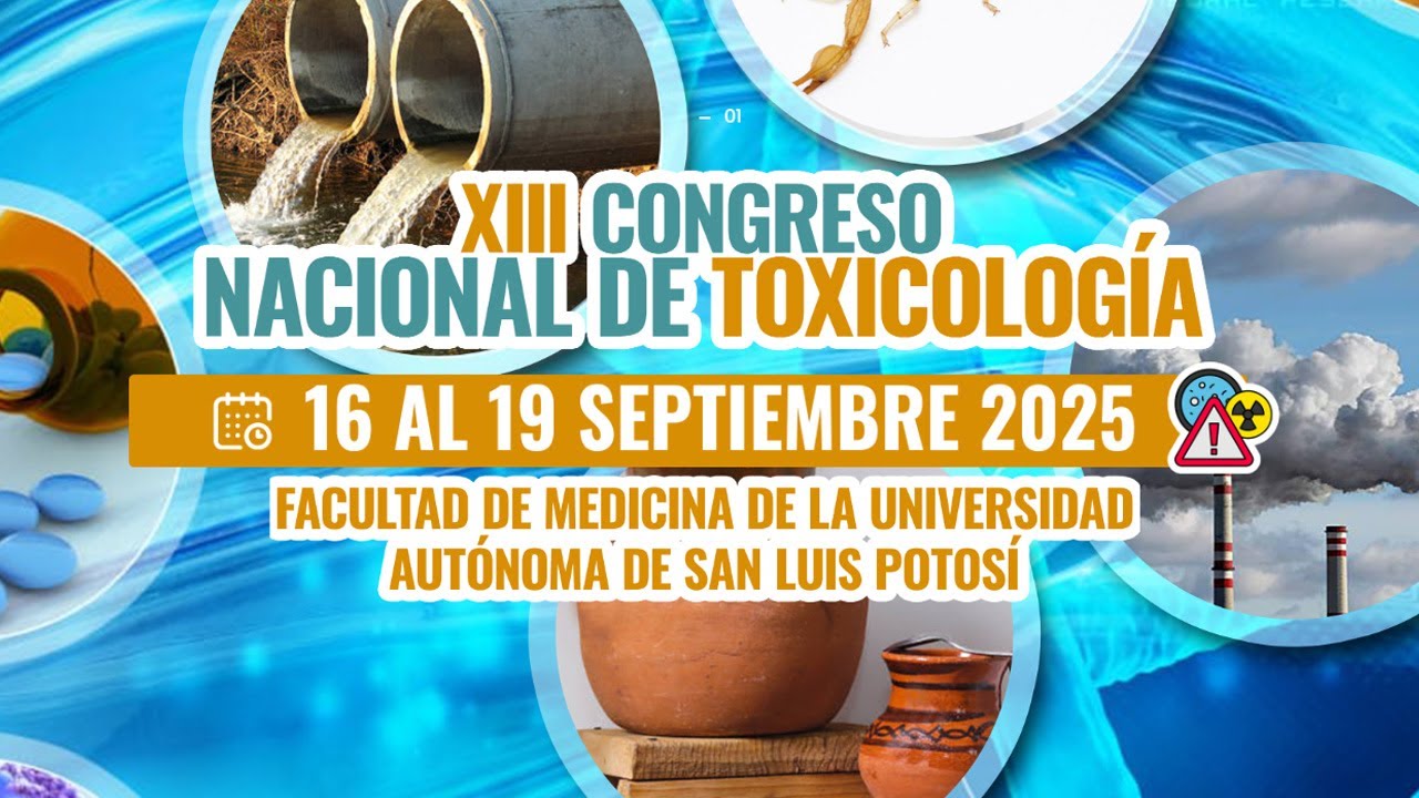 XIII Congreso Nacional de Toxicología 2025 - septiembre 17 (Virtual)