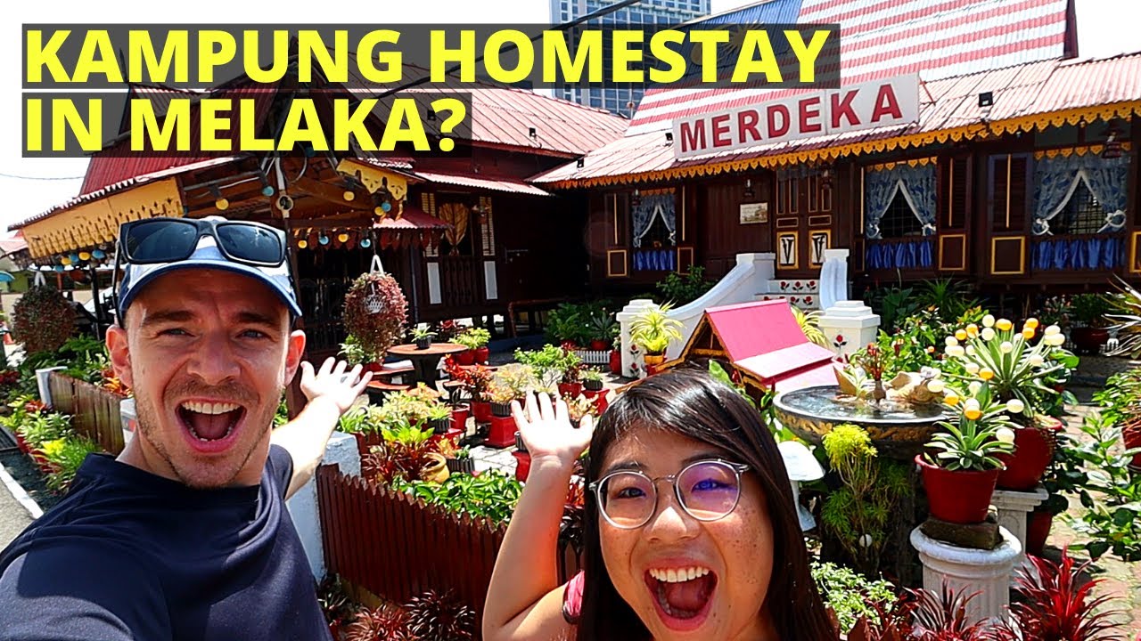 Kampung Morten and Melaka Straits Mosque + Daily Fix Cafe & the BEST tandoori in Melaka, Malaysia!