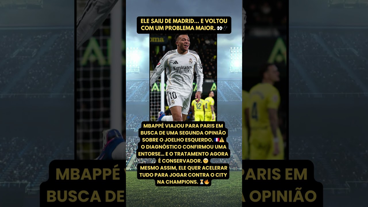 Ele saiu de Madrid… e voltou com um problema maior. 👀🩺