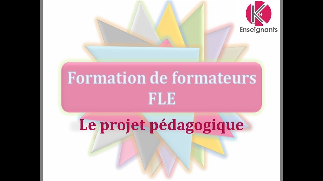 Vidéo n°65 - Le projet pédagogique
