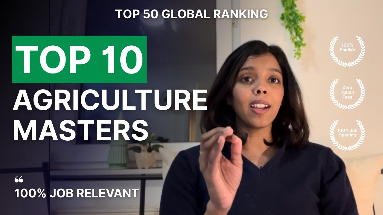 Agriculture Master's in Germany That Actually Leads to Jobs!