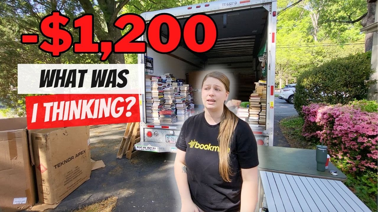 Buying THOUSANDS of Books in Bulk - How to Organize and Resell 4,500 Pounds of Books - Whatnot Ebay