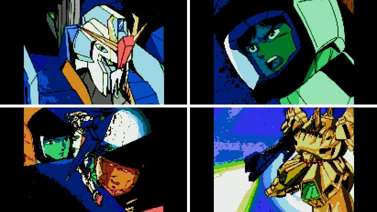 【NES風 MAD】機動戦士Ζガンダム 「Ζ・刻をこえて」【8bit】