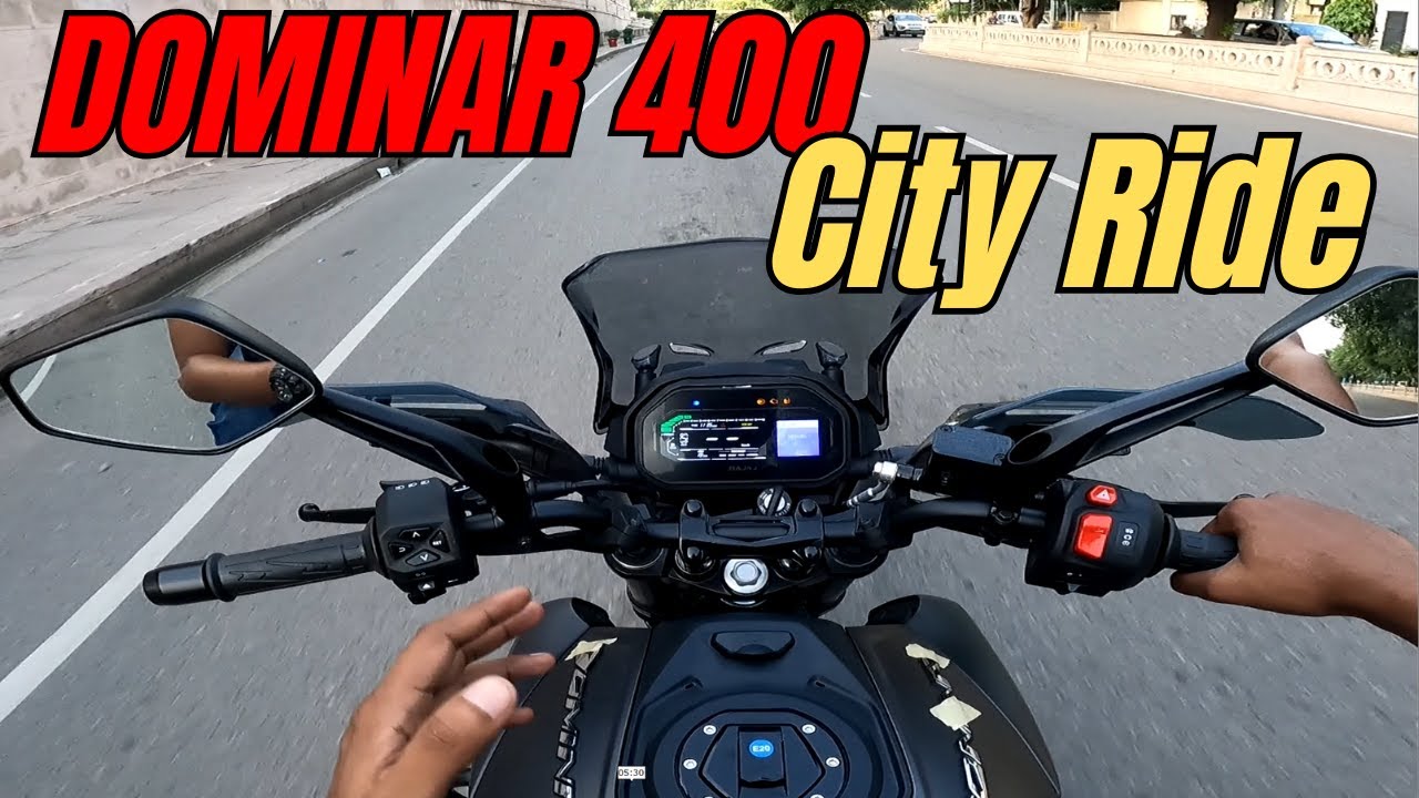 2025 DOMINAR 400 City Ride Review   Better Then NS400Z UG ?