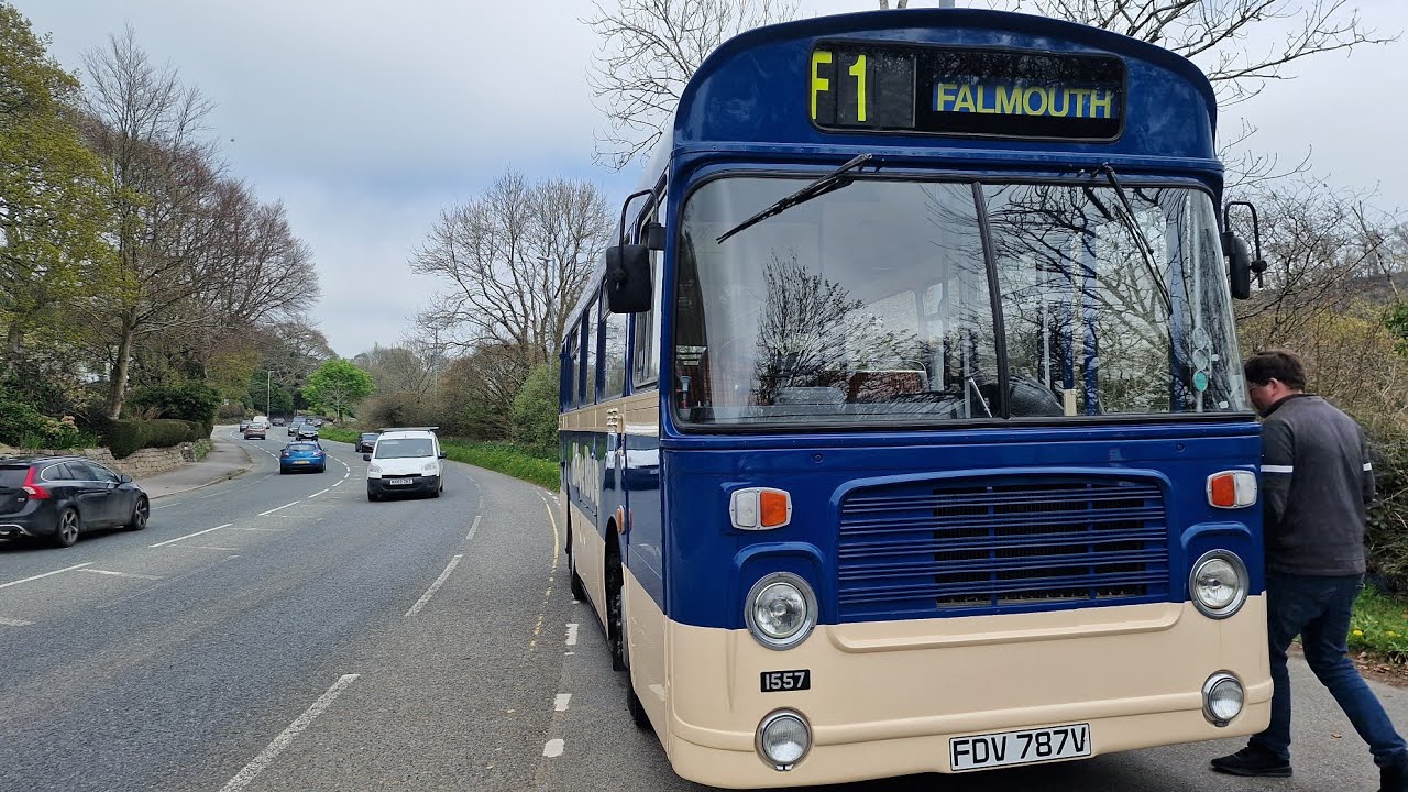Plymouth Citybus Bristol LHS FDV 787V (1557) on a private run