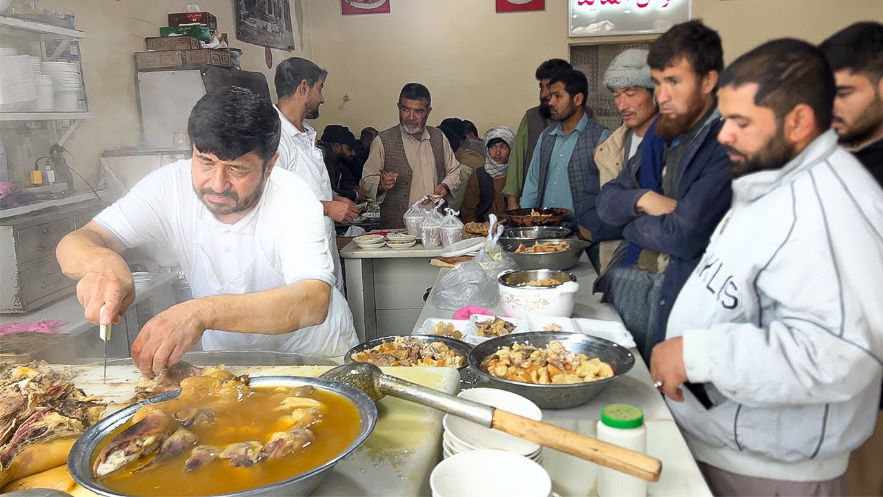 Legendary KALA PACHA | Traditional Lamb Head & Trotters Soup in Mazar-e Sharif, Afghanistan