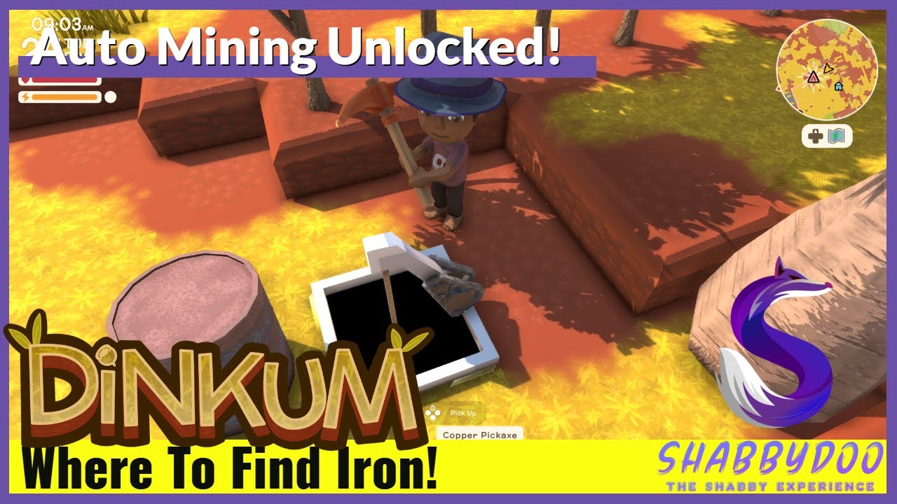 Mining Iron & Trapping Magpie | Dinkum Episode 7