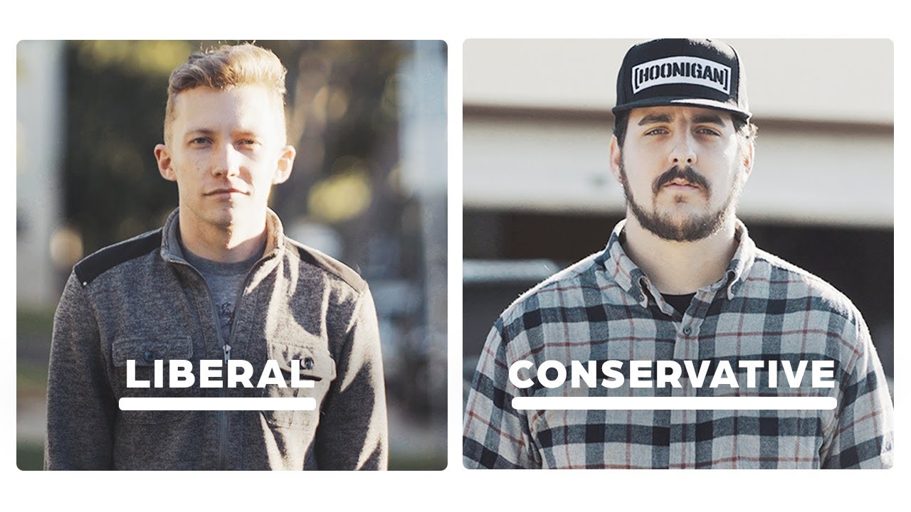 Liberal vs Conservative: 24 Hours Side By Side