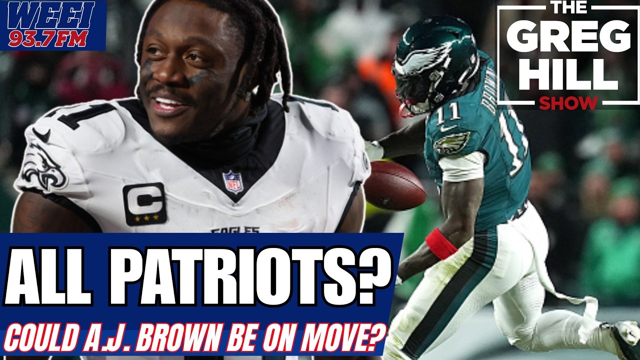Did A.J. Brown Just Give a Hint? Does He Want to Play for Mike Vrabel? ||The Greg Hill Show