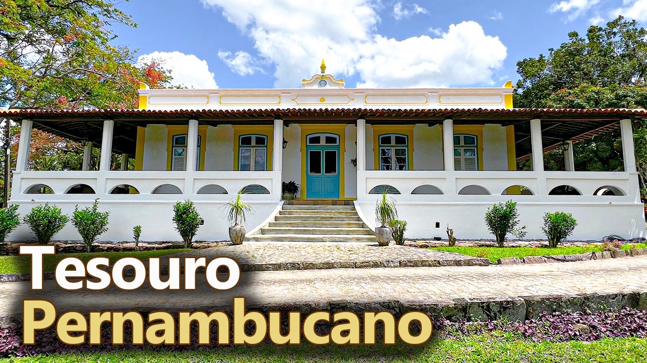 Casarão de ENGENHO tradicional em Pernambuco | ENGENHO CABRA VELHA