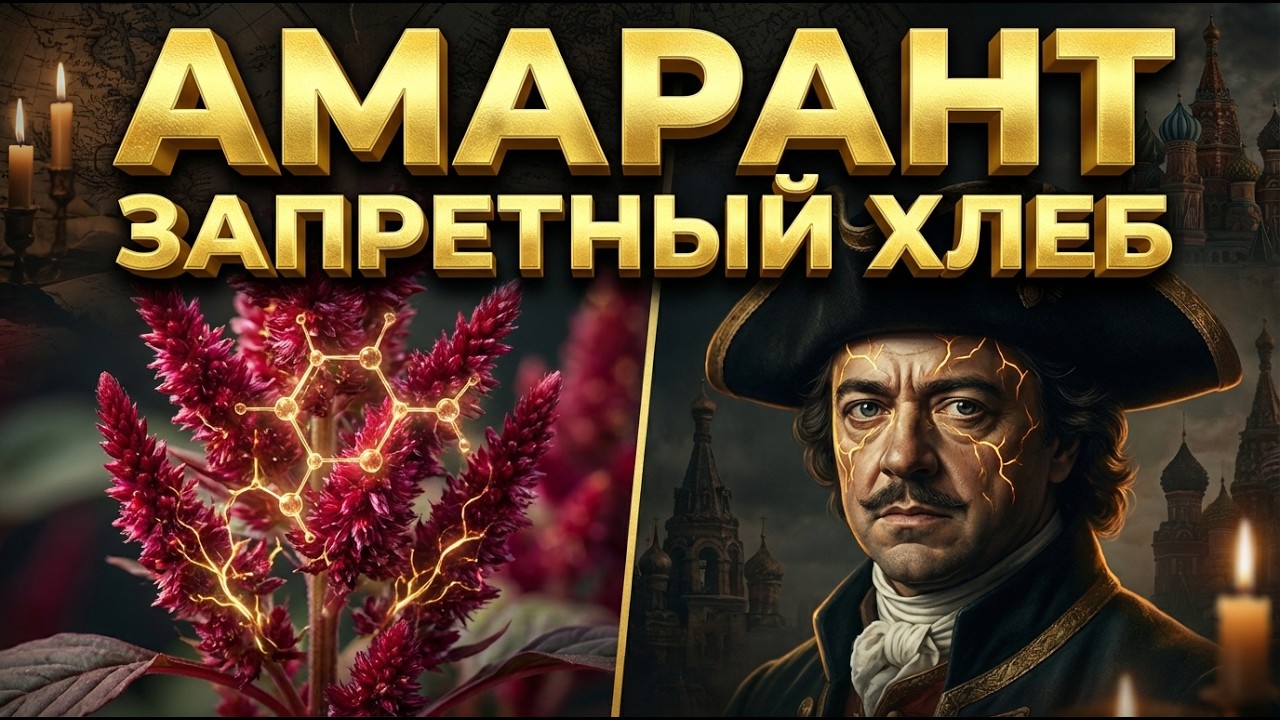 АМАРАНТ: Запрещенный хлеб ацтеков. Почему Петр I запретил выращивать этот «Красный Код» бессмертия?